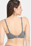 Rosaline Everyday Double Layered Non Wired 3/4th Coverage T-Shirt Bra (Pack of 2) - Multicolor — thumbnail 7